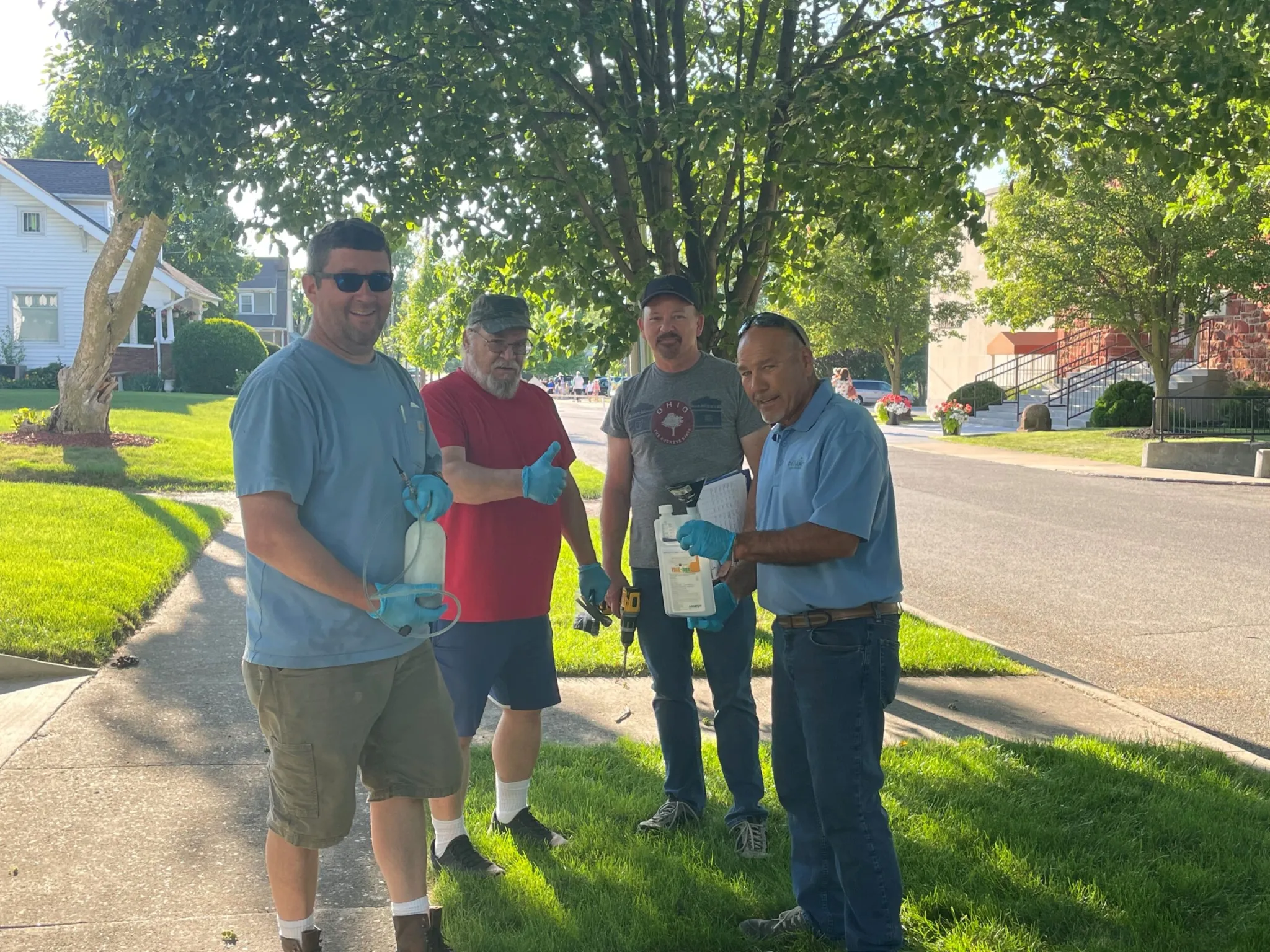 Members of the Shade Tree Commission